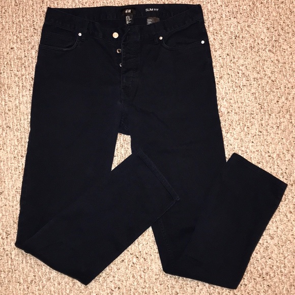H&M Other - H&M Slim Fit 32 x 32 Men’s Stretch Pants Blue